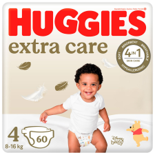 Huggies HUGGIES® Extra Care egyszer használatos pelenka 4 (8-14 kg) 60 db pelenka