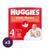 Huggies Little Movers nadrágpelenka 4, 7-18 kg, 150 db