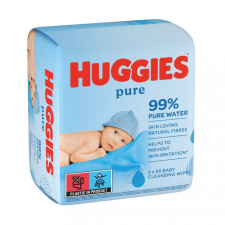 Huggies Pure nedves törlőkendő 3x56 db törlőkendő