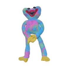 Huggy Wuggy Poppy Playtime plüss figura 60cm TÜRKÍZ-PINK-SÁRGA plüssfigura