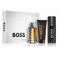 Hugo Boss The Scent EDT 100ml + 100ml Tusfürdő + 150ml Deo Parfüm ajándékcsomag Uraknak (3616303428594) kozmetikai ajándékcsomag