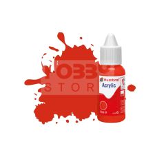 HUMBROL No 174 Signal Red - Satin - 14ml akrilfesték DB0174 akrilfesték
