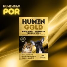 HUMIN GOLD Hidrolizált Huminsav 100g vízoldható por vitamin, táplálékkiegészítő kutyáknak