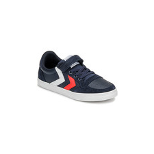 Hummel Rövid szárú edzőcipők SLIMMER STADIL LEATHER LOW JR Kék 32 gyerek cipő