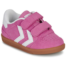 Hummel Rövid szárú edzőcipők VICTORY SUEDE II INFANT Rózsaszín 24 gyerek cipő