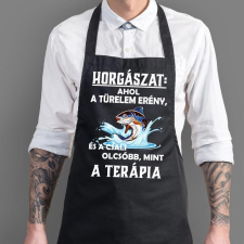  Humoros kötény pecásoknak - Horgász terápia lakástextília