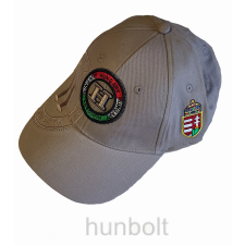 Hunbolt Baseball H betűs hímzett sapka, világos szürke baseball felszerelés