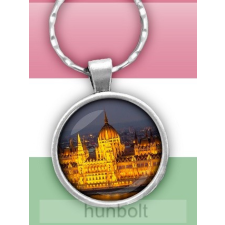 Hunbolt Budapesti Parlament üveglencsés kulcstartó kulcstartó