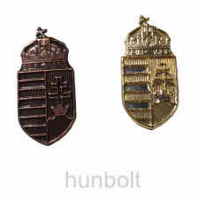 Hunbolt Címer, arany színű jelvény 23 mm kitűző