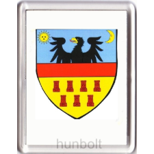 Hunbolt Erdély címer hűtőmágnes (műanyag keretes) hűtőmágnes