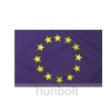 Hunbolt Európa zászló, hurkolt poliészter kültéri zászló. 90x150 cm