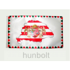 Hunbolt Farkasfogas árpádsávos Nagy- Magyarországos angyalos zászló 60x90cm kerti dekoráció