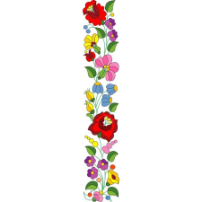Hunbolt Kalocsai virág matrica 100x20 cm nyaklánc