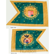 Hunbolt Kétoldalas Rákóczi zászló másolata poliészter anyagból 30x40 cm-es dekoráció