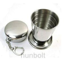 Hunbolt Kihúzható fém pohár (kulcstartó) 3dl kulcstartó