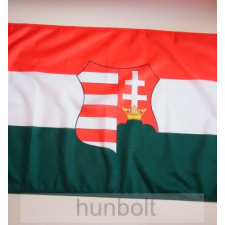 Hunbolt Kossuth címeres piros-fehér-zöld zászló 30x40 cm farúddal dekoráció