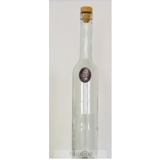 Hunbolt Lófej ón címkés hosszú pálinkás üveg 0,5 liter pálinkás pohár