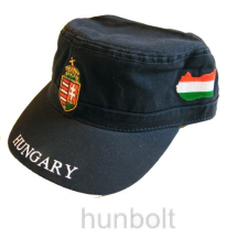 Hunbolt Militari sapka sötétkék, címeres Magyarországos férfi sapka