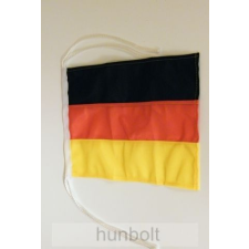 Hunbolt Német megkötős zászló hajóra (20X30 cm) színenként varrott ajándéktárgy