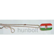 Hunbolt Nemzeti címeres dögcédula nyaklánc