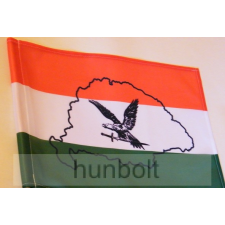Hunbolt Piros-fehér-zöld turulos zászló Nagy-Magyarország körvonallal 60x90 cm dekoráció