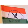 Hunbolt Piros-fehér-zöld turulos zászló Nagy-Magyarország körvonallal 90x150 cm