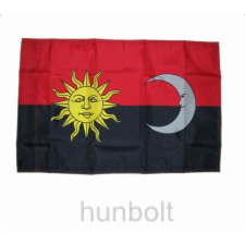 Hunbolt Székely harci zászló, hurkolt poliészter, nyomott mintás kültéri zászló. 80x120 cm dekoráció
