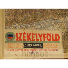Hunbolt Székelyföld íves térképe 1:200 000 térkép
