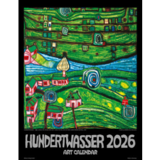  Hundertwasser Art Calendar 2026 naptár, kalendárium