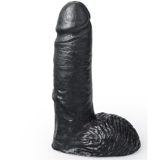 HUNG SYSTEM HUNG SYSTEM - REALISZTIKUS DILDÓ FEKETE SZÍNŰ CESAR 19 CM műpénisz, dildó