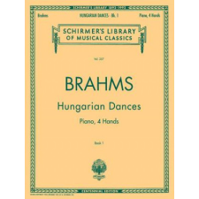 Hungarian Dances, Book 1: Piano, 4 Hands – Johannes Brahms idegen nyelvű könyv