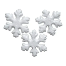  Hungarocell hópehely Junior, 80 mm, 3 db/csomag dekorációs kellék