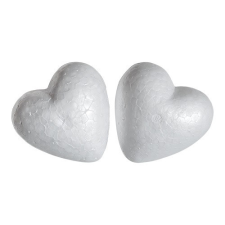  Hungarocell szív Junior, 8,5 cm, 2 db/csomag dekorációs kellék