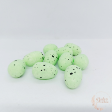 Hungarocell tojás - 3 cm - zöld dekorációs kellék