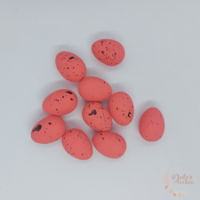  Hungarocell tojás - 4 cm - piros dekoráció