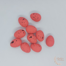 Hungarocell tojás - 4 cm - piros dekoráció