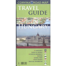 Hungary Road Map + Travel Guide /Magyarország idegenforgalmi autóstérképe utazás