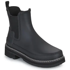 Hunter Csizmák Refined Stitch Detail Chelsea Boots Fekete 36 női csizma, bakancs