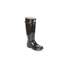 Hunter Gumicsizmák WOMEN'S ORIGINAL TALL GLOSS Fekete 36