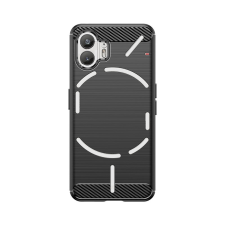 Hurtel Carbon Case szilikon tok Nothing Phone 2 - fekete tok és táska