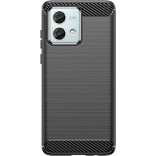 Hurtel Carbon Tok Motorola Moto G84 - Fekete (9145576284711) tok és táska