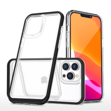 Hurtel Clear 3in1 tok iPhone 13 Pro tok Gel tok fekete tok és táska