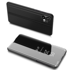 Hurtel Clear View Case Nothing Phone 1 flipes tok fekete tok és táska