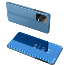 Hurtel Clear View Case XIAOMI Redmi Note 12 5G / Poco X5 5G flipes tok kék tok és táska