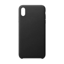 Hurtel ECO bőr tokvédő iPhone 12 Pro Max készülékhez fekete tok és táska
