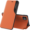 Hurtel Eco Leather View Tok Elegáns Flipes Kihajtható Tok Type Tok iPhone 13 Pro Max Narancssárga (9145576231081)