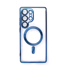 Hurtel Electroplated MagSafe-kompatibilis tok iPhone 16e - kék tok és táska