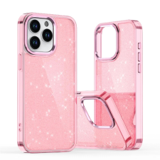 Hurtel Glitter tok iPhone 16 Pro Max - rózsaszín csillogós tok és táska