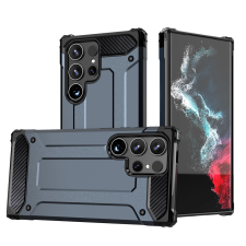 Hurtel Hibrid Armor Samsung S24 Ultra kék tok tok és táska
