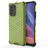Hurtel Honeycomb tok Páncél telefontok TPU Bumper Xiaomi redmi K40 Pro + / K40 Pro / K40 / Poco F3 zöld
